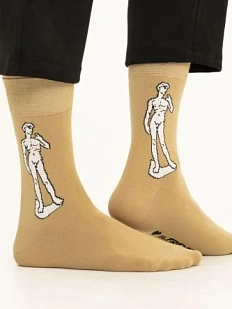 Носки «Давид Микеланджело», р-р 42-46, бежевые