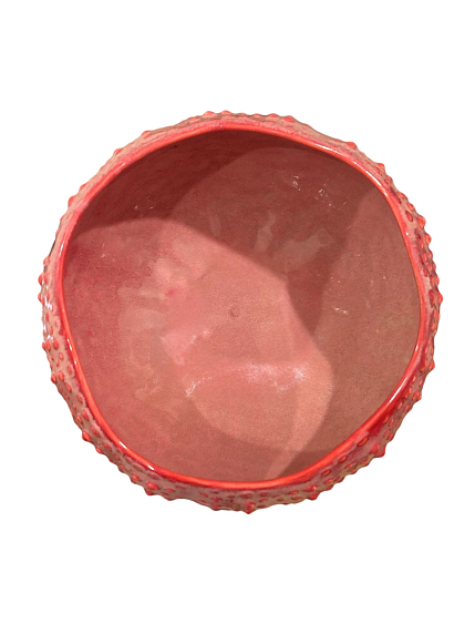 Глубокая тарелка морской ёж ручной работы VELES «Поцелуй Арвен », фарфор, 750 мл, фото 4.