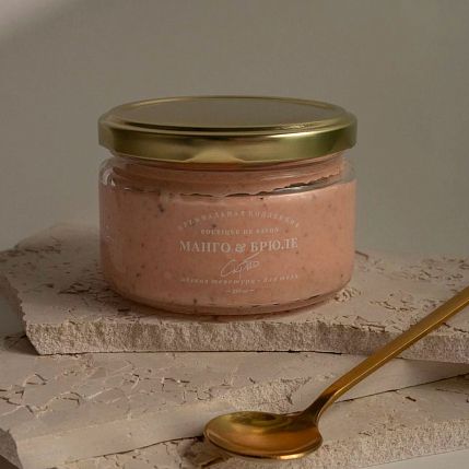 Кремовый скраб для тела Boutique de savon «Манго Брюле», 250 мл, фото 1.