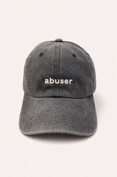 Кепка «Ab'user», черная, фото 1.