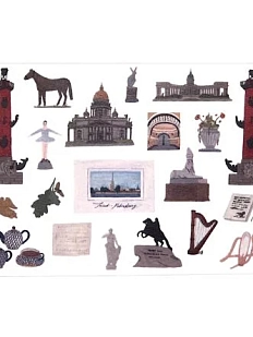 Открытка «Стиль Петербурга, колонна»