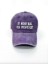 Кепка «От меня щас что требуется?», фиолетовая, превью фото 1