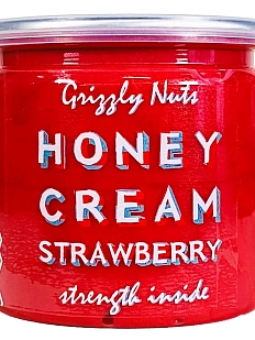 Кремовый мёд с клубникой