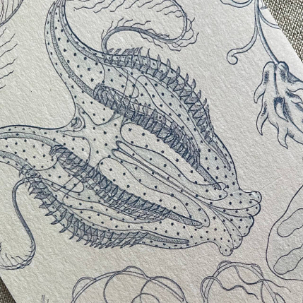 Блокнот «Siphonophore», А6, бежевый, фото 2.