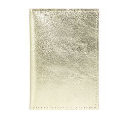Обложка для паспорта Kokosina bags, натуральная кожа, золото