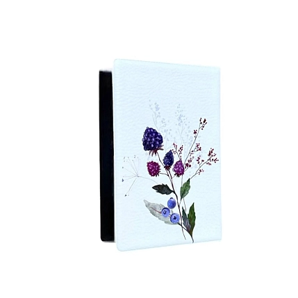 Обложка на паспорт DARI DARI «Лиса», мягкий кожзам, фото 3.