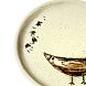Тарелка ручной работы «Птичка», керамика, 9 см, превью фото 3