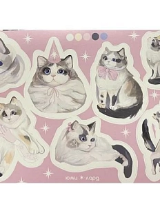Стикерпак «Кошечка», А5