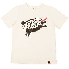Футболка Barking Store «Opossum threat», XL муж., кремовый