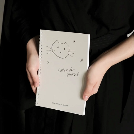 Блокнот на пружине Mitrozhe «Поэтичность жизни», А5, 50 листов, бежевый, фото 2.