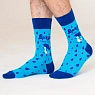 Носки «Основан в 1703 году», р-р 42-46, голубые, превью фото 4