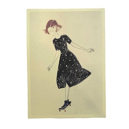 Открытка Максим Савва «Анна Каренина едет в рай», А6, фото 1.