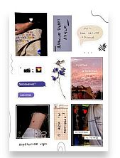 Стикерпак Апрельское утро «Летний вечер», А6