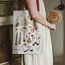 Сумка шоппер «Лесные сокровища», светлый, превью фото 3