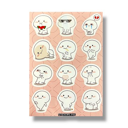 Стикерпак «Too nervous», фото 1.