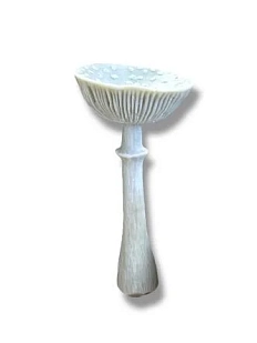 Свеча «Гриб Мухомор перезрелый», серый