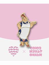Металлический значок Heart of Moscow «Фрекен Бок» серия Союзмультфильм