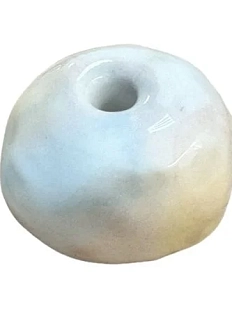 Подсвечник ручной работы «Акварель», керамика