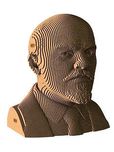 Картонный конструктор 3D «Владимир Ленин»