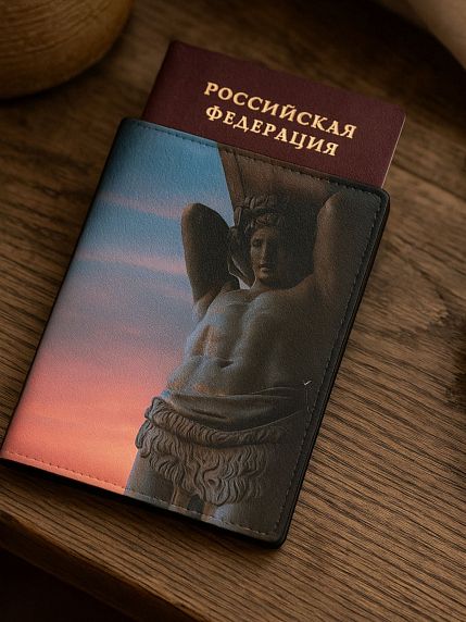 Обложка на паспорт «Атлант», искусственная кожа, фото 2.