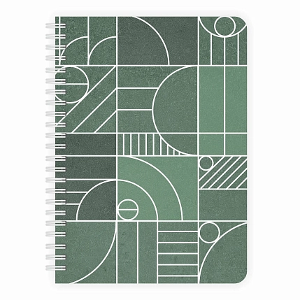 Планер на неделю Creative «Зелёная геометрия», фото 1.