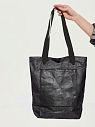 Сумка Ranzel Bags «Monty Black», тайвек, черная, превью фото 1