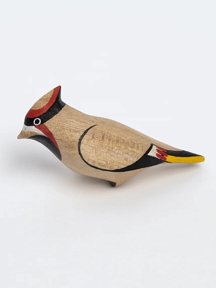 Брошь «Свиристель», фото 2.