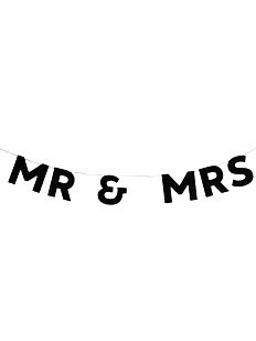 Гирлянда «MR&MRS»