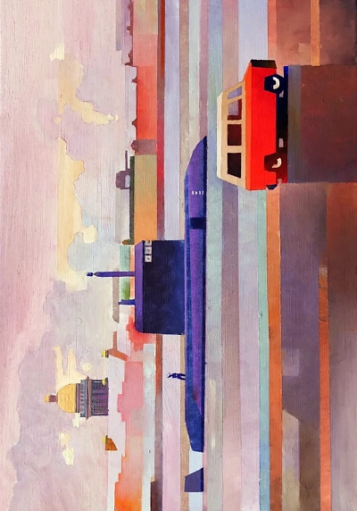 Картхолдер двойной Василий Аникин «SPb 23», экокожа,, фото 1.