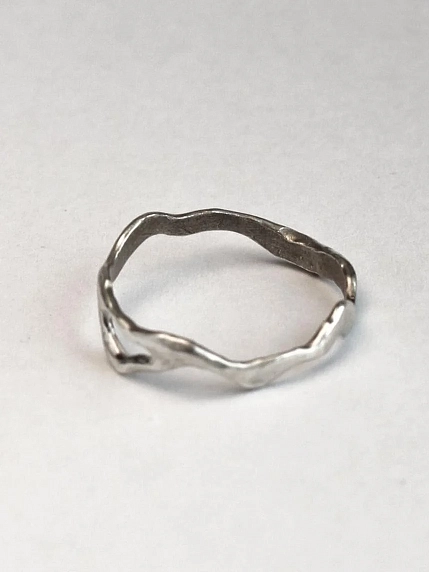 Кольцо Руина «Исток», нейзильбер, фото 2.