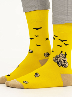 Носки «Апофеоз войны», р-р 38-41, жёлтые