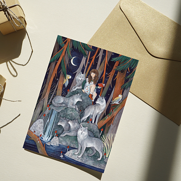 Набор открыток «Волшебство», 3 шт., Спешилова Анна, фото 2.