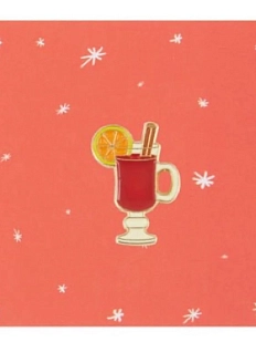 Металлический значок Heart of Moscow «Глинтвейн» серия Зимняя