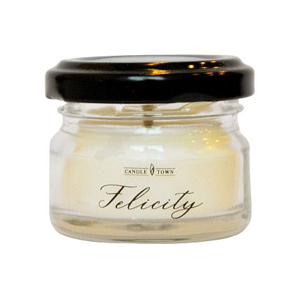 Свеча «Felicity», соевый воск, хлопковый фитиль, 25 мл, фото 1.