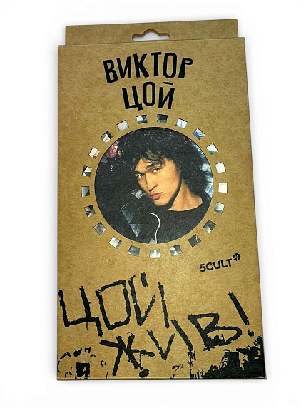 Картонный конструктор 3D «Виктор Цой», микро, фото 1.