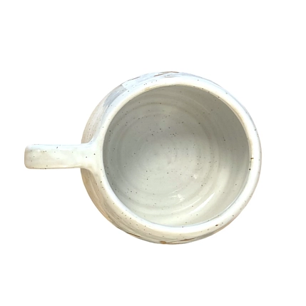 Кружка ручной работы Ловетанн керамика круглая «Веточки», керамика, 400 мл, фото 2.