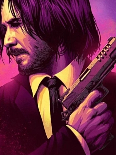 Кинопостер «Джон Уик» №2