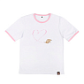Футболка ШКЯ x Barking store «С любовью», M жен., розовый, превью фото 1