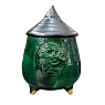 Банка ручной работы Керумбия «Лес», зелёная, керамика, превью фото 1