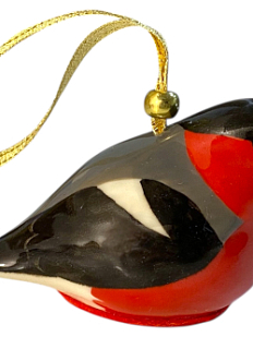 Игрушка на ёлку «Снегирь» 