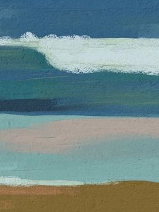 Постер интерьерный «Море №3», А3