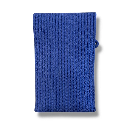 Сумка для телефона с клапаном, темно-синяя, фото 3.