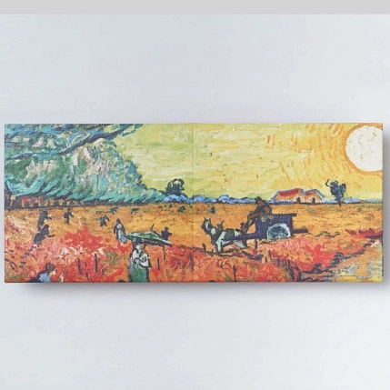 Кошелёк New Wallet «New Van Goghe», желтый, фото 3.