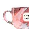 Кружка ручной работы NF ceramics «У меня лапки», розовая, керамика, 600 мл, превью фото 3