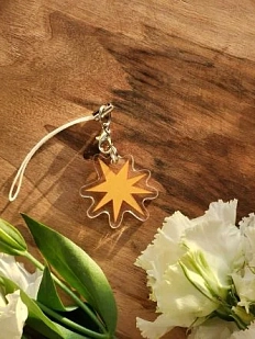 Брелок на нитке «Звёздочка»