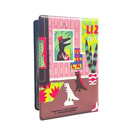 Обложка на паспорт Валя Карнавалова «Godzilla son», ПВХ, искусственная кожа, фото 2.