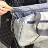 Сумка Ranzel Bags «Hunty Gray»,  тайвек, серая, превью фото 4