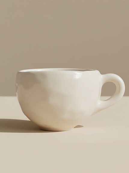 Кружка ручной работы с надписью «Сыночка присыночка», керамика, 180 мл, фото 3.