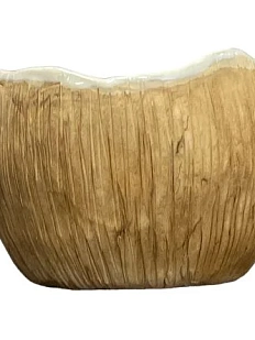 Пиала ручной работы Катя Вебер Кокос с сердечком внутри, керамика, 250 мл