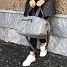 Сумка Ranzel Bags «Hunty Gray»,  тайвек, серая, превью фото 2